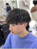 【菊地瞬平】ツイストスパイラルパーマ(横浜/メンズパーマ)