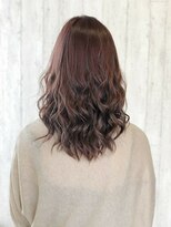 エアービジュー(Air Bijou)&nbsp;ゆるふわ波ウェーブ×美髪3Dカラーピンクパープル