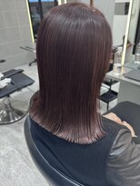 レノ 直江店(RENO)&nbsp;切りっぱなしスタイル／ココアブラウン