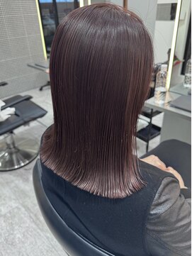 レノ 直江店(RENO) 切りっぱなしスタイル／ココアブラウン