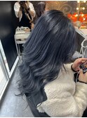 ブルー系にグレーをmixするとどえりゃー可愛いんだがね