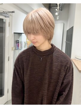 メンズペレ 渋谷(MEN'S PELE) ニュアンスパーマ/韓国マッシュ/スパイキーショート/渋谷