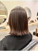 切りっぱなしコンパクトボブ【大貫 拓馬】