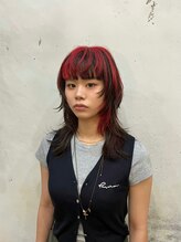ディディ イック(didi ic) : Design color × Mullet hair
