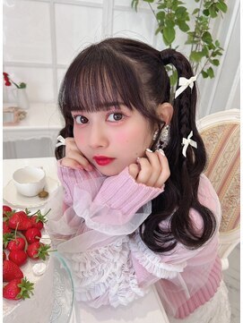 リルミー ミュエナ 大須 矢場町(Lilme myuena) 近藤沙瑛子ちゃん ふわふわツインテール♪