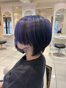 アッシュ 西荻窪店(Ash) 寒色２色のアンブレラカラー