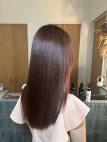 ヴァーグバイトリ(vague by tori)&nbsp;髪質改善 縮毛矯正 /ボルドーカラー