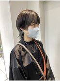 メンズライクハイトーンショートウルフ