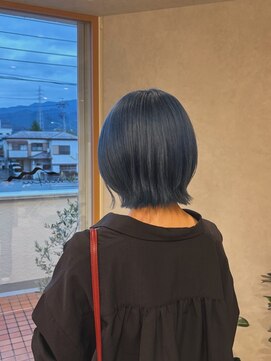 ムク 甲府(muku.) 前髪/ココアベージュ/アイスブルー