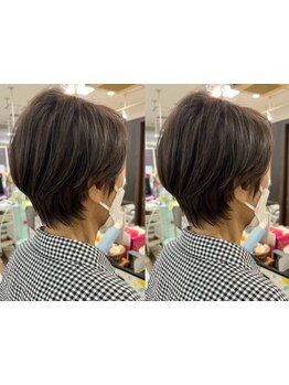 白髪染めをもっと快適に、もっとキレイに。“ダメージを抑えた白髪染め”ぜひ体験してください。