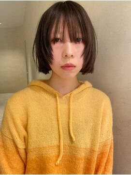 切りっぱなしボブ/ミニボブ/ボブレイヤー/レイヤーボブ