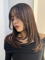 ロック(rock) ワンカール レイヤー/レイヤーカット/顔まわり/顔周りカット