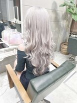 デイズ(days)&nbsp;韓国風くびれロング×ホワイトシルバー原宿