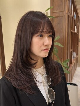 ビュートリアム265(BEAUTRIUM 265) ● シアーブラウンレイヤー/透け感ブラウンミディ