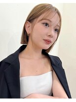 ガーデン 渋谷(GARDEN) イメチェン美髪小顔似合わせカットサイドバングレイヤーボブ