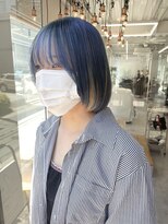 フウ(fuh)&nbsp;【iam】インナーホワイトブルー