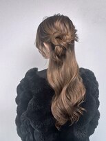 銀座新橋着付けヘアセットサロン［N］&nbsp;ハーフアップ/編み込み/結婚式/浴衣/ヘアセット/銀座