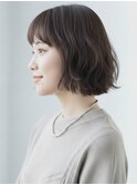 大人可愛いショートボブ20代30代40代◎前髪あり丸みミニボブ越谷