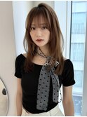 ラフなストレートハイレイヤー
