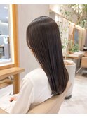 自然にまとまるPremium縮毛矯正ロング