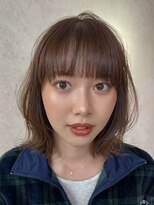 クララジャパン ヒノデ(CLALA JAPAN Hinode)&nbsp;くびれボブ　切りっぱなしボブ　レイヤーボブ　前髪カット