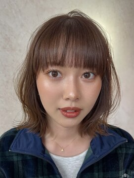 クララジャパン ヒノデ(CLALA JAPAN Hinode) くびれボブ　切りっぱなしボブ　レイヤーボブ　前髪カット