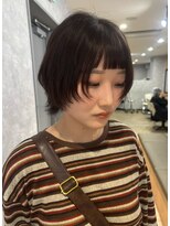 ルル(Lulu)&nbsp;ショートウルフショコラブラウンカラー