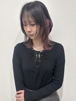 アンリ(Anli) 【Anli】ハッシュカット×ピンクベージュ