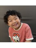 くるくるキッズヘア
