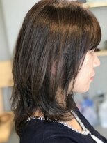 マイル(Mile)&nbsp;フェザーロング バイオレットアッシュ カラー