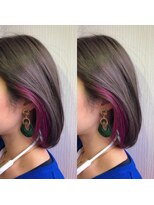 グルック ヘアリラクゼーション 玉出店(Gluck Hair Relaxation) inner vivid pink