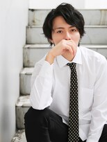 好感度アップ　簡単1分スタイリング　ビジネスマン　スーツ
