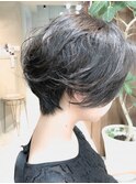 パーマでハンサムショート◎20代30代40代50代