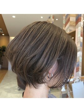 ヘアーサロン エンス(hair salon Ens) 耳掛けハンサムショート