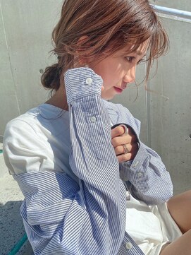 エマエコル(Emma ecole) Emma ecole 二次会やデートなど特別な日◎シニヨンヘア by.高橋