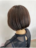 【小顔】束感ショート×ビターショコラ/新越谷 南越谷