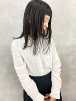 エンドリンク(endlink) 黒髪ぱっつんストレートロング