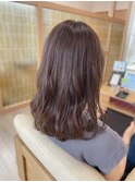 20代30代40代艶感アッシュグレージュ透明感ロング