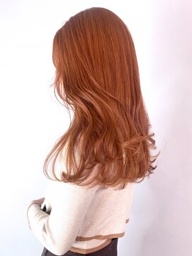 アルバム 新宿(ALBUM SHINJUKU) オレンジベージュ_くびれヘアビタミンカラー_ba340101