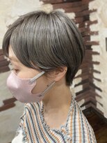 ヘアー クリエイト カルバリ(HAIR CREATE Calbari)&nbsp;マッシュショート×ダブルカラー