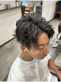 メンズスパイラルパーマ