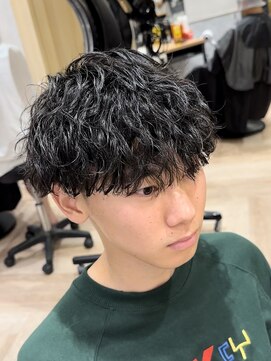 レイズ 名古屋(RAYS) 波巻きスパイラルパーマ刈り上げツーブロックマッシュ h