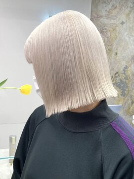 ソル ジングウマエ(SOL JINGUMAE) ミルクティーベージュダブルカラーケアブリーチインナーカラー