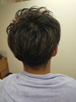 ヘアーカットデザインサロン スマッシュ 田町店(Hair cut design salon Smash)&nbsp;束感マッシュ ショート ツーブロック フェード ビジネススタイル