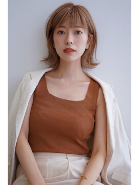 シェノン 武庫之荘(CHAINON) 斜めバンク/グレージュカラー/デザインカラー/シルキーベージュ