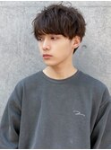マッシュパーマ/ツーブロック刈り上げ/ソフトスパイラルパーマ1