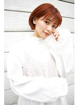 ユートラクト 寝屋川(U-tract) 【U-tract】ショートボブ×ビタミンカラー