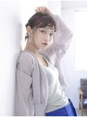 【RAWR】小顔_おくれ毛_ショートヘアアレンジ