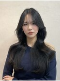 似合わせ韓国ヘア/くびれヘア/レイヤーカット