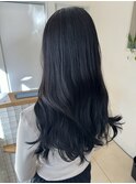 ブルーブラック/ロングヘア